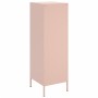 Aparador de acero rosa 36x39x113 cm de , Aparadores - Ref: Foro24-843007, Precio: 117,58 €, Descuento: %