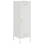Aparador de acero blanco 36x39x113 cm de , Aparadores - Ref: Foro24-843011, Precio: 84,89 €, Descuento: %