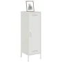 Aparador de acero blanco 36x39x113 cm de , Aparadores - Ref: Foro24-843011, Precio: 84,89 €, Descuento: %