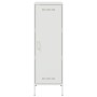 Weißer Stahlschrank 36x39x113 cm von , Sideboards - Ref: Foro24-843011, Preis: 100,97 €, Rabatt: %