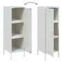 Weißer Stahlschrank 36x39x113 cm von , Sideboards - Ref: Foro24-843011, Preis: 100,97 €, Rabatt: %