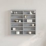 Vitrina de madera de ingeniería gris Sonoma 60x8,5x58 cm de , Estantes y estanterías - Ref: Foro24-847966, Precio: 40,20 €