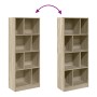 Regal Buchenholzregal 57x28,5x141 cm von , Bücherregale und Regale - Ref: Foro24-847998, Preis: 71,77 €, Rabatt: %