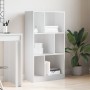 Weißes Regal aus Ingenieurholz 57x28,5x141 cm von , Bücherregale und Regale - Ref: Foro24-848003, Preis: 62,92 €, Rabatt: %