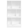 Engineered wood white shelf 57x28.5x141 cm by , Bookcases and shelves - Ref: Foro24-848003, Price: 62,92 €, Discount: %