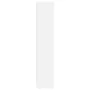 Estantería de madera de ingeniería blanca 57x28,5x141 cm de , Librerías y estanterías - Ref: Foro24-848003, Precio: 62,92 €, ...