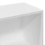 Estantería de madera de ingeniería blanca 57x28,5x141 cm de , Librerías y estanterías - Ref: Foro24-848003, Precio: 62,92 €, ...