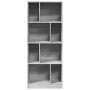 Estantería madera de ingeniería gris Sonoma 57x28,5x141 cm de , Librerías y estanterías - Ref: Foro24-848001, Precio: 71,81 €...