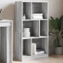 Engineered wood bookshelf in Sonoma gray, 57x28.5x107.5 cm by , Bookcases and shelves - Ref: Foro24-848008, Price: 56,29 €, D...