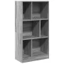 Engineered wood bookshelf in Sonoma gray, 57x28.5x107.5 cm by , Bookcases and shelves - Ref: Foro24-848008, Price: 56,29 €, D...