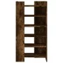 Shoe cabinet made of smoked oak engineered wood, 52x37.5x100 cm by , Shoe racks and shoe organizers - Ref: Foro24-848448, Pri...