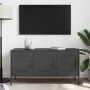 Mueble para TV de acero negro 100,5x39x50,5 cm de , Muebles TV - Ref: Foro24-842946, Precio: 92,87 €, Descuento: %