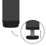 Mueble para TV de acero negro 100,5x39x50,5 cm de , Muebles TV - Ref: Foro24-842946, Precio: 92,87 €, Descuento: %