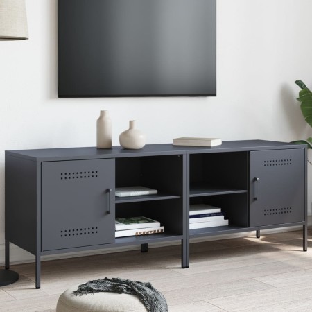 TV-Möbel, 2 Stück, anthrazitgraues Stahl, 68x39x50,5 cm. von , TV-Möbel - Ref: Foro24-842999, Preis: 137,48 €, Rabatt: %