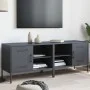 TV-Möbel, 2 Stück, anthrazitgraues Stahl, 68x39x50,5 cm. von , TV-Möbel - Ref: Foro24-842999, Preis: 135,93 €, Rabatt: %