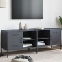 TV-Möbel, 2 Stück, anthrazitgraues Stahl, 68x39x50,5 cm. von , TV-Möbel - Ref: Foro24-842999, Preis: 137,48 €, Rabatt: %