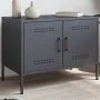 TV-Möbel aus anthrazitgrauem Stahl, 68x39x50,5 cm. von , TV-Möbel - Ref: Foro24-842938, Preis: 77,95 €, Rabatt: %