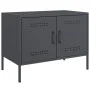 TV-Möbel aus anthrazitgrauem Stahl, 68x39x50,5 cm. von , TV-Möbel - Ref: Foro24-842938, Preis: 77,95 €, Rabatt: %