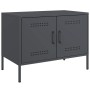 TV-Möbel aus anthrazitgrauem Stahl, 68x39x50,5 cm. von , TV-Möbel - Ref: Foro24-842938, Preis: 90,73 €, Rabatt: %