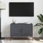 TV-Möbel aus anthrazitgrauem Stahl, 68x39x50,5 cm. von , TV-Möbel - Ref: Foro24-842938, Preis: 77,95 €, Rabatt: %