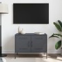 TV-Möbel aus anthrazitgrauem Stahl, 68x39x50,5 cm. von , TV-Möbel - Ref: Foro24-842938, Preis: 90,73 €, Rabatt: %
