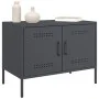 TV-Möbel aus anthrazitgrauem Stahl, 68x39x50,5 cm. von , TV-Möbel - Ref: Foro24-842938, Preis: 77,95 €, Rabatt: %