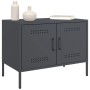 TV-Möbel aus anthrazitgrauem Stahl, 68x39x50,5 cm. von , TV-Möbel - Ref: Foro24-842938, Preis: 90,73 €, Rabatt: %