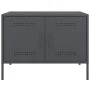 TV-Möbel aus anthrazitgrauem Stahl, 68x39x50,5 cm. von , TV-Möbel - Ref: Foro24-842938, Preis: 77,95 €, Rabatt: %