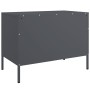 TV-Möbel aus anthrazitgrauem Stahl, 68x39x50,5 cm. von , TV-Möbel - Ref: Foro24-842938, Preis: 90,73 €, Rabatt: %