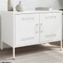 TV-Möbel aus weißem Stahl, 68x39x50,5 cm. von , TV-Möbel - Ref: Foro24-842944, Preis: 78,11 €, Rabatt: %