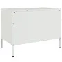TV-Möbel aus weißem Stahl, 68x39x50,5 cm. von , TV-Möbel - Ref: Foro24-842944, Preis: 78,11 €, Rabatt: %
