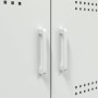 Mueble de TV de acero blanco 68x39x50,5 cm de , Muebles TV - Ref: Foro24-842944, Precio: 78,93 €, Descuento: %