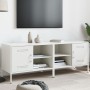 TV-Möbel 2-teilig, weißer Stahl, 68x39x50,5 cm von , TV-Möbel - Ref: Foro24-843005, Preis: 136,85 €, Rabatt: %