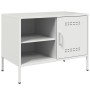 TV-Möbel 2-teilig, weißer Stahl, 68x39x50,5 cm von , TV-Möbel - Ref: Foro24-843005, Preis: 136,85 €, Rabatt: %