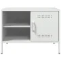 TV-Möbel 2-teilig, weißer Stahl, 68x39x50,5 cm von , TV-Möbel - Ref: Foro24-843005, Preis: 115,05 €, Rabatt: %