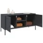 Mueble de TV de acero gris antracita 100,5x39x50,5 cm de , Muebles TV - Ref: Foro24-842990, Precio: 97,16 €, Descuento: %