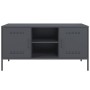TV-Möbel aus anthrazitgrauem Stahl, 100,5x39x50,5 cm. von , TV-Möbel - Ref: Foro24-842990, Preis: 98,30 €, Rabatt: %