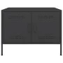 Kaffeetisch aus schwarzem kaltgewalztem Stahl 68x50x50,5 cm von , Couchtisch - Ref: Foro24-843030, Preis: 71,85 €, Rabatt: %