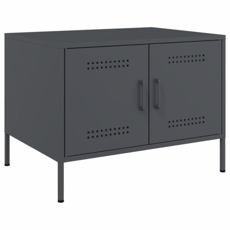 Mesa de centro acero laminado en frío antracita 68x50x50,5 cm de , Mesas de centro - Ref: Foro24-843032, Precio: 90,99 €, Des...