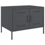 Cold-rolled anthracite steel coffee table 68x50x50.5 cm by , Coffee table - Ref: Foro24-843032, Price: 89,99 €, Discount: %
