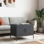 Cold-rolled anthracite steel coffee table 68x50x50.5 cm by , Coffee table - Ref: Foro24-843032, Price: 89,99 €, Discount: %