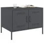 Cold-rolled anthracite steel coffee table 68x50x50.5 cm by , Coffee table - Ref: Foro24-843032, Price: 89,99 €, Discount: %
