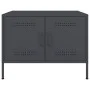 Cold-rolled anthracite steel coffee table 68x50x50.5 cm by , Coffee table - Ref: Foro24-843032, Price: 89,99 €, Discount: %