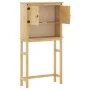 Solid pine wood Corona bathroom furniture for washing machine by , Bathroom furniture - Ref: Foro24-4013408, Price: 118,10 €,...