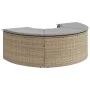 Gartenhocker mit beigen Polstern aus synthetischem Rattan von , Hocker für den Außenbereich - Ref: Foro24-369089, Preis: 168,...