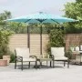 Gartenschirm mit blauem Stahlmast 288x288x225 cm von , Sonnenschirme - Ref: Foro24-4005106, Preis: 97,14 €, Rabatt: %