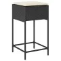 5-teiliges Gartenset mit schwarzen PE-Rattan-Kissen von , Gartensets - Ref: Foro24-3261461, Preis: 299,03 €, Rabatt: %