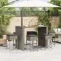 Gartenset mit 7-teiliger Bar aus schwarzem PE-Rattan und Kissen. von , Gartensets - Ref: Foro24-3261518, Preis: 548,80 €, Rab...