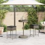 3-teiliges Gartenset mit grauen PE-Rattan-Kissen von , Gartensets - Ref: Foro24-3261442, Preis: 188,81 €, Rabatt: %