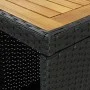 3-piece garden bar set with black PE rattan cushions by , Garden sets - Ref: Foro24-3261496, Price: 229,74 €, Discount: %